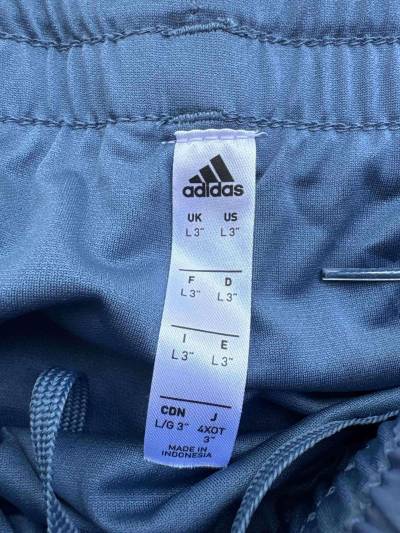 Short deportivo Adidas azul - miniatura 2