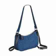 Cartera bandolera azul