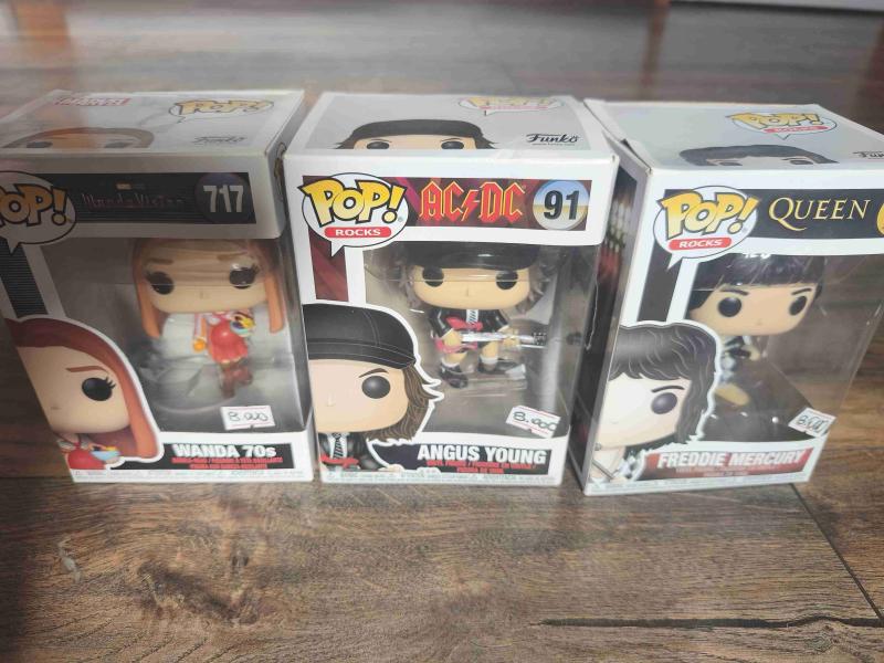 Funko Pop Rocks colección 3 figuras