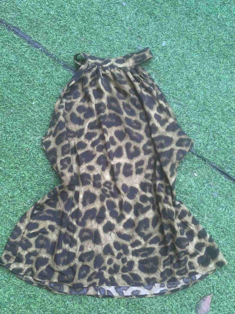 Blusa estampado leopardo