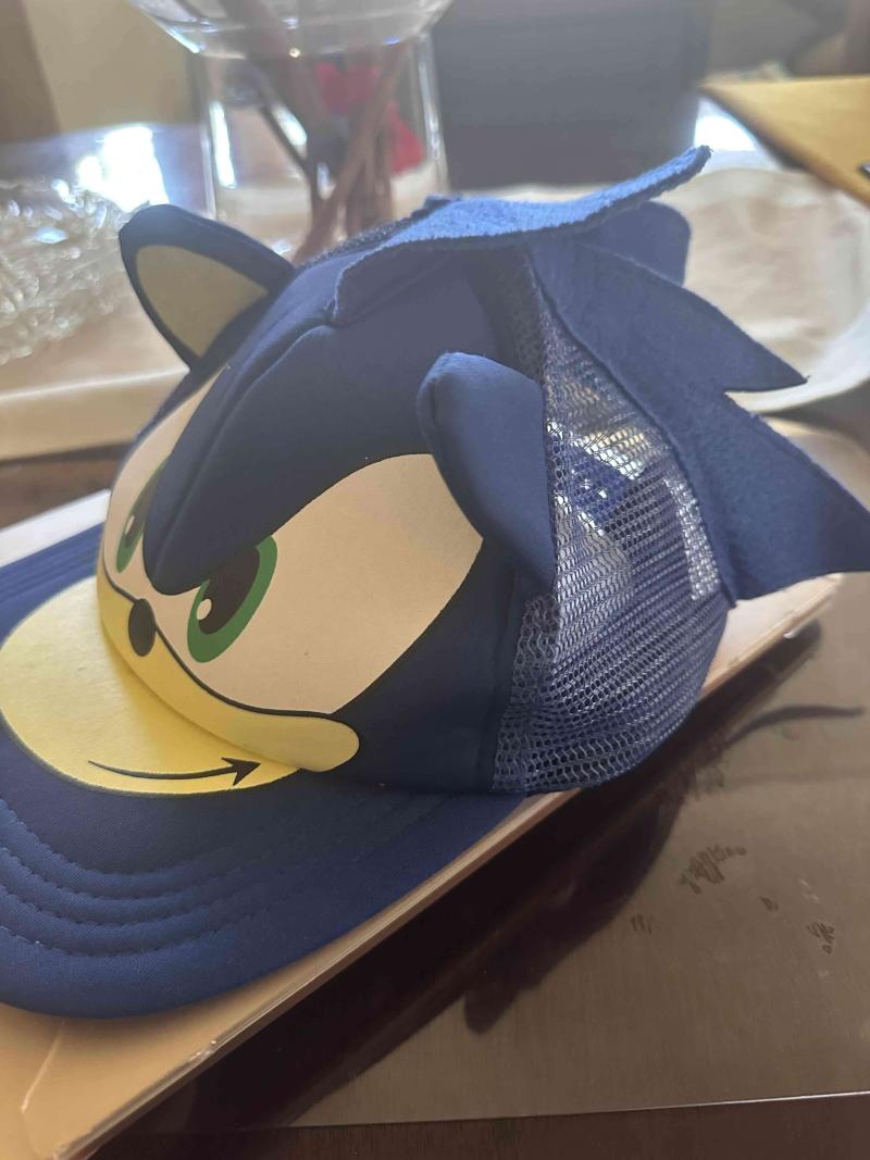 Gorra infantil temática azul - 3