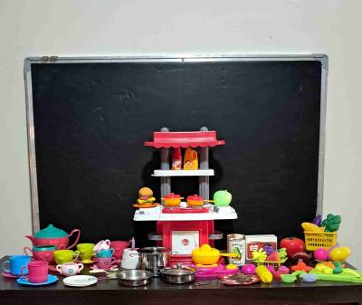 🍳Juguetes de cocina infantil🍔 - miniatura 1