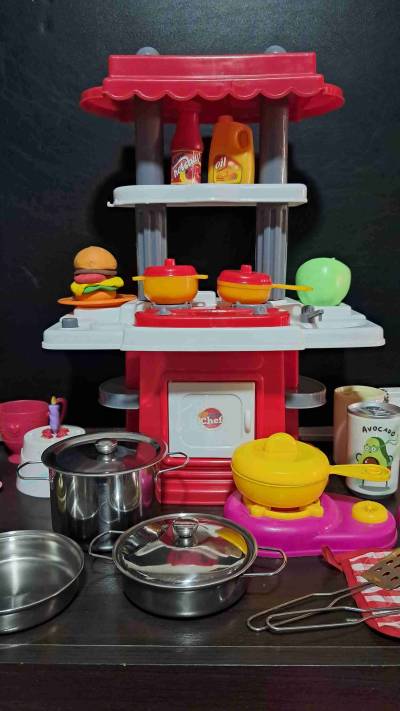 🍳Juguetes de cocina infantil🍔 - miniatura 2