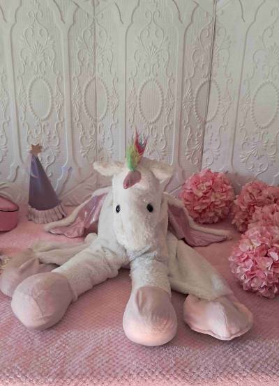 Disfraz unicornio grande - miniatura 1