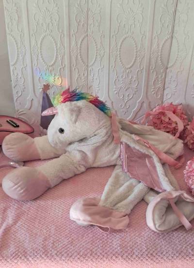 Disfraz unicornio grande - miniatura 12