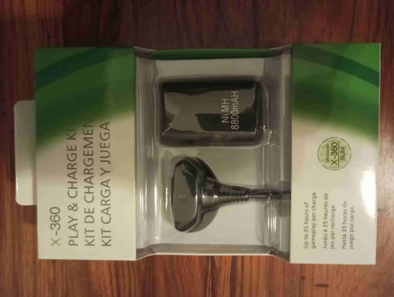 Kit Carga y juega Xbox 360