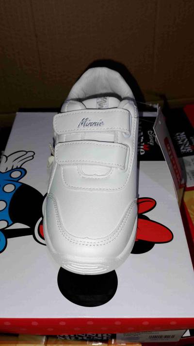 Zapatilla Minnie blanca para niños - miniatura 1