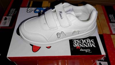 Zapatilla Minnie blanca para niños - miniatura 2