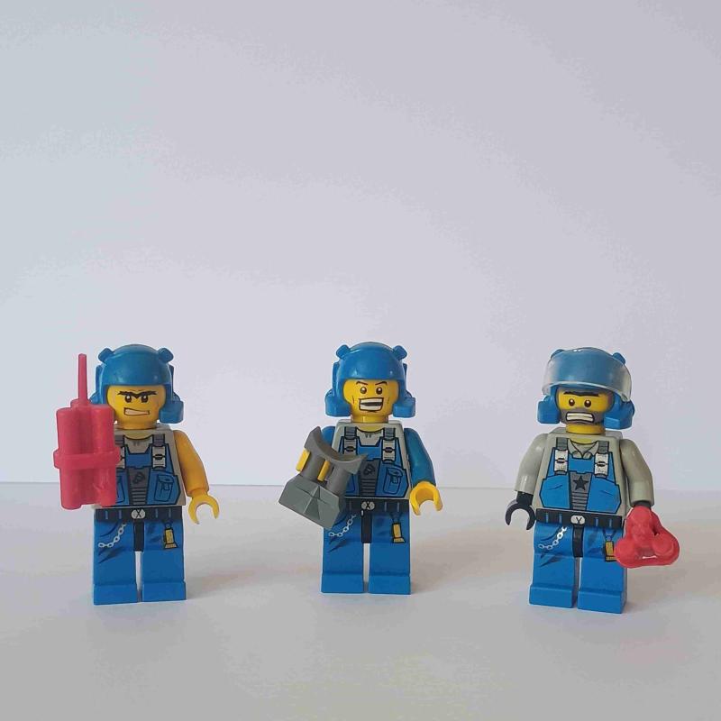 Set de figuras LEGO Power Miners - 3