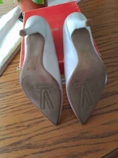 Zapatos de tacón plateados, Vizzano - miniatura 1