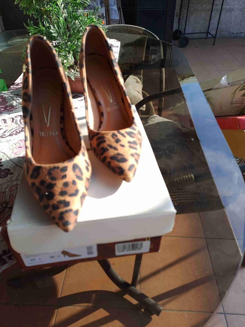 Zapatos de tacón leopard print - 5