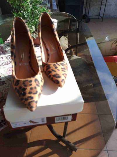 Zapatos de tacón leopard print - miniatura 5