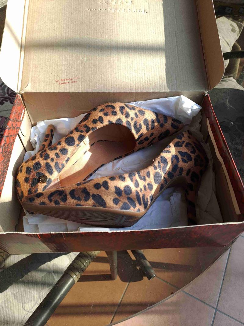 Zapatos de tacón leopard print - 6