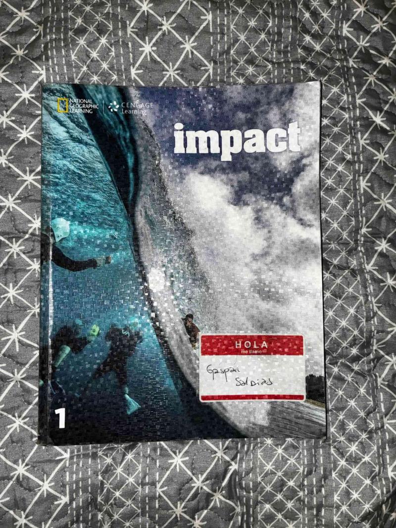 Libro Impact 1 de National Geographic
